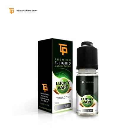 E Juice Flavors Packaging